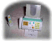 FAX�d�b���q�@