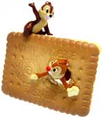 チップとデール&ビスケットサンド